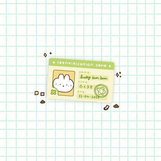 ID Card Sticker