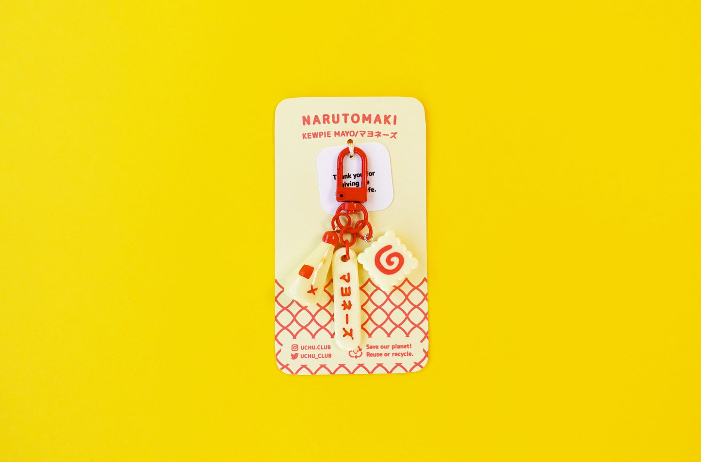 Narutomaki - Kewpie Mayo Keychain (B-stock)