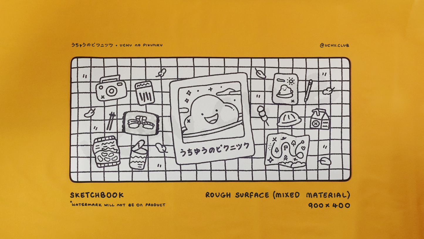 uchu no pikuniku deskmat🧺