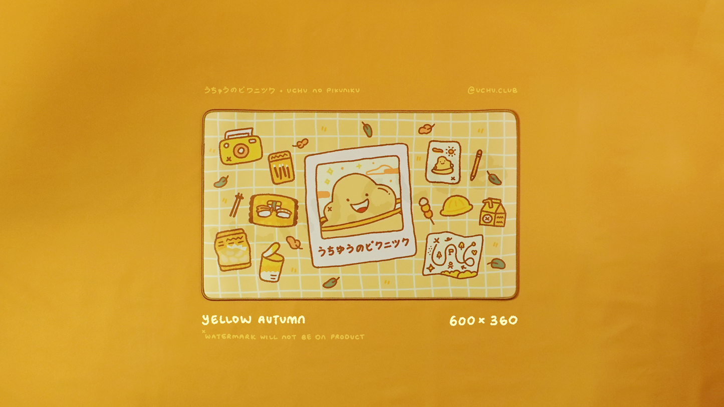 uchu no pikuniku deskmat🧺