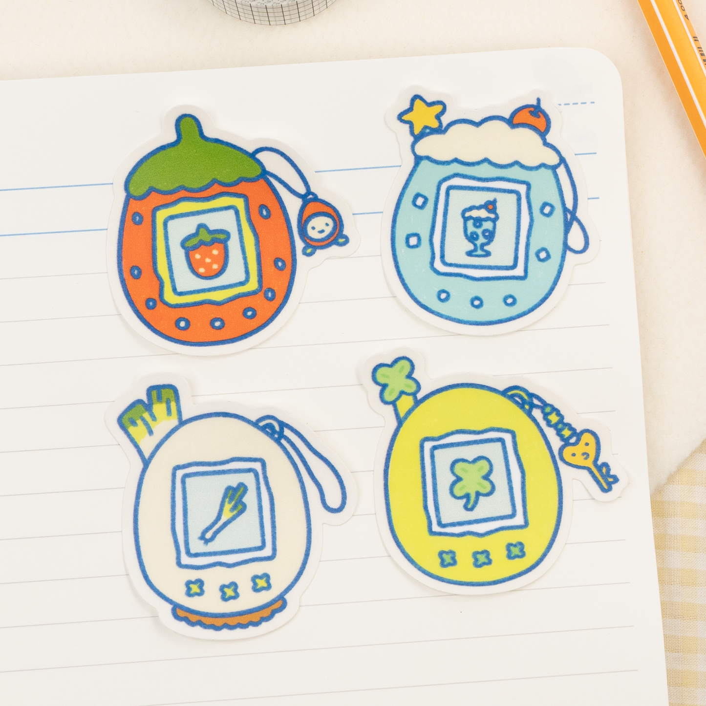 virtual pet stickers