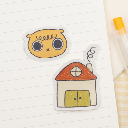 Retreat into Nature Stickers