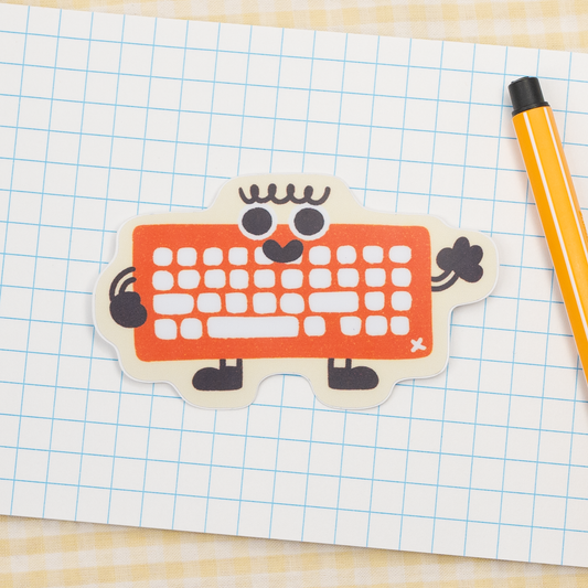 Keebs On Board Sticker