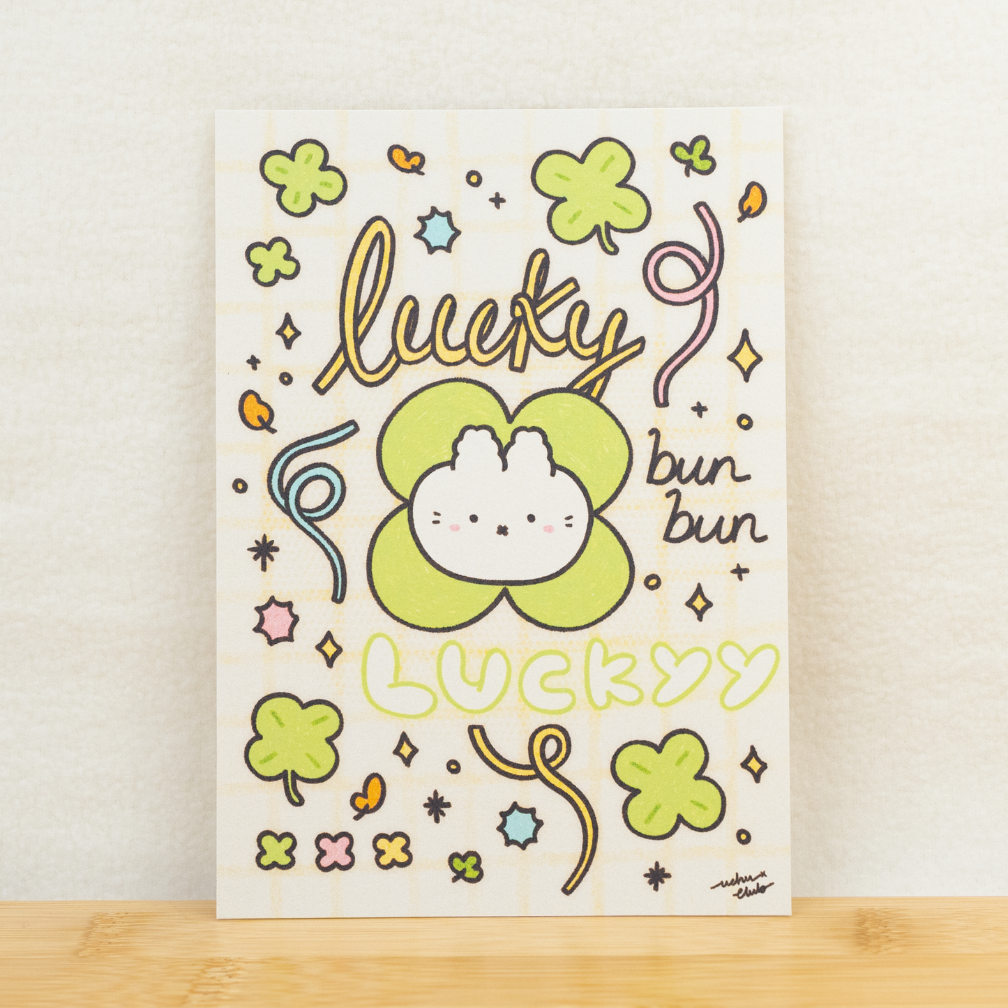 Lucky BunBun Print