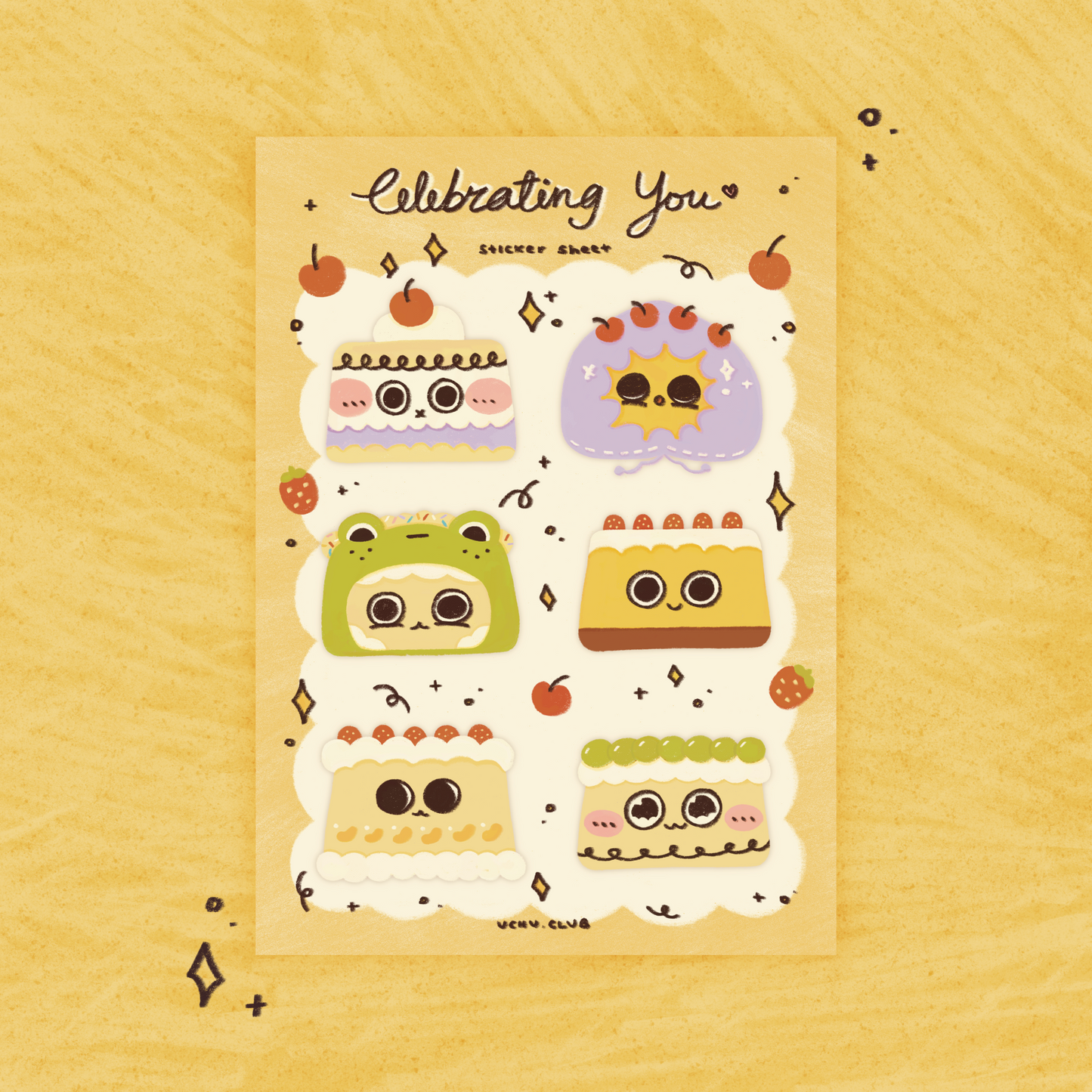 Celebrating You Sticker Sheet