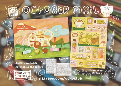 october mail club🍂𓇢𓆸 ݁˖ ʕ｡- ˕ -｡ʔ ᶻ 𝗓