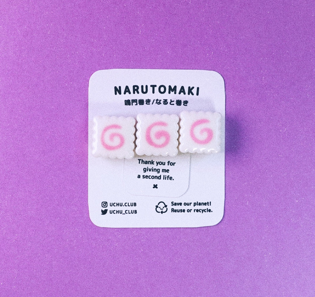 Narutomaki - Shiro Pinku Magnet (C-stock)