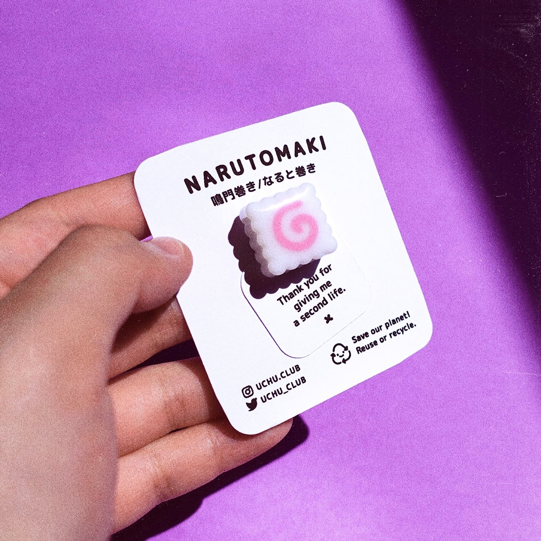 Narutomaki - Shiro Pinku Magnet (B-stock)